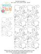 Sheep Moon Stars End-to-End Quilting Design | Machine Embroidery Designs by JuJu