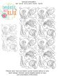 Swirly Paisley End-to-End Quilting Design | Machine Embroidery Designs by JuJu