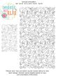 Swirly Vines End-to-End Quilting Embroidery Design | Machine Embroidery Designs by JuJu