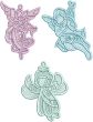 Free Standing Lace Angels 1 | Machine Embroidery Designs by JuJu