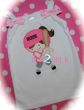 Softball Girl Applique | Machine Embroidery Designs by JuJu