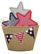 Star Barrel Applique | Machine Embroidery Designs by JuJu