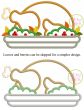Turkey Platter Applique | Machine Embroidery Designs by JuJu