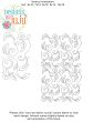 Vine 1 End-to-End Quilting | Machine Embroidery Designs by JuJu