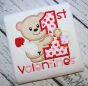 First Valentine's Applique | Machine Embroidery Designs by JuJu