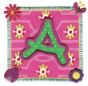 Garden Patch Alphabet Applique Machine Embroidery Designs by JuJu 