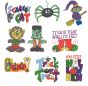 Halloween Filled Set 3 Machine Embroidery Designs by JuJu