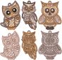 Free Standing Lace Owls | Machine Embroidery Designs by JuJu