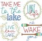 Lake Life 3 | Machine Embroidery Designs by JuJu