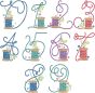 Sewing Numbers | Machine Embroidery Designs by JuJu