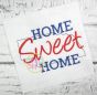 Home Sweet Home Nebraska Embroidery | Machine Embroidery Designs by JuJu