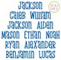 Jackson Embroidery Font | Machine Embroidery Designs by JuJu
