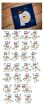 Snowman Applique Alphabet Machine Embroidery Designs by JuJu