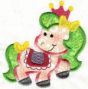 Pretty Ponies Applique Machine Embroidery Designs by JuJu 