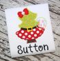 Christmas Tree Santa Applique | Machine Embroidery Designs by JuJu