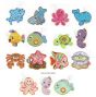 Critters of the Sea Applique Machine Embroidery Designs by JuJu 