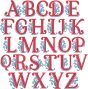 Aliah Monogram | Machine Embroidery Designs by JuJu