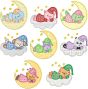 Bedtime Animals Applique 1 | Machine Embroidery Designs by JuJu