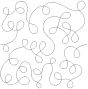Dizzy Loops End-to-End Quilting Design | Machine Embroidery Designs by JuJu