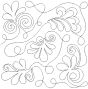 Fanfare End-to-End Quilting Design | Machine Embroidery Designs by JuJu