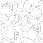 Jam Jars And Berries End-to-End Quilting Design | Machine Embroidery Designs by JuJu