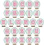Snowglobe Alphabet | Machine Embroidery Designs by JuJu