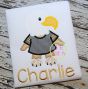 Eagle Jersey Applique | Machine Embroidery Designs by JuJu