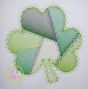 Fancy Patchwork Shamrock Sketch Embroidery | Machine Embroidery Designs by JuJu
