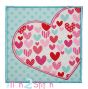 Heart Box Applique | Machine Embroidery Designs by JuJu