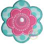 Large Layered Flower (no stem) Applique | Machine Embroidery Designs by JuJu