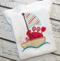 Sailing Crab Boat Applique | Machine Embroidery Designs by JuJu