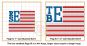 Stacked Serif Flag Frame Embroidery | Machine Embroidery Designs by JuJu