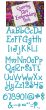 Quirky Girl Embroidery Font Machine Embroidery Designs by JuJu