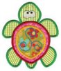 Sea Turtles Applique Machine Embroidery Designs by JuJu 