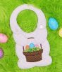 ITH Easter Bunny Baby Bib | Machine Embroidery Designs by JuJu