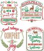 Farm Fresh Christmas 12 | Machine Embroidery Designs by JuJu