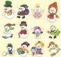 Snow Much Fun Applique Machine Embroidery Designs by JuJu 