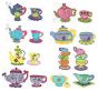 Tea Time Applique Machine Embroidery Designs by JuJu 