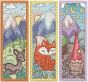 ITH Animal Bookmarks Set 1 | Machine Embroidery Designs by JuJu