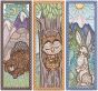 ITH Animal Bookmarks Set 2 | Machine Embroidery Designs by JuJu