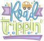 Road Trip Word Art Machine Embroidery Designs by JuJu