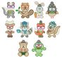 Woodland Hipsters Applique Machine Embroidery Designs By JuJu