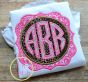 Double Applique Frame 2 | Machine Embroidery Designs by JuJu