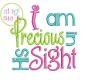 I am Precious in His Sight Embroidery Design | Machine Embroidery Designs by JuJu