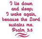 Psalm 3:5
