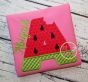 I2S Watermelon Alphabet Applique Set | Machine Embroidery Designs by JuJu