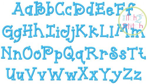 Whimsey Embroidery Font | Machine Embroidery Designs by JuJu
