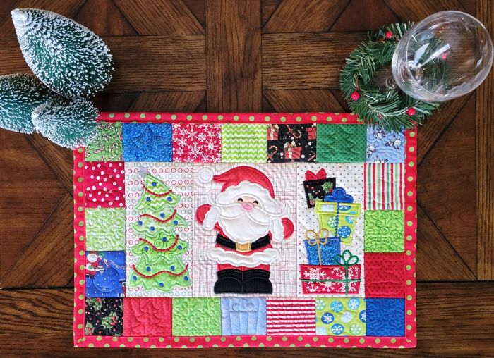 ITH Christmas Placemat 2 ITH Christmas Placemat 2
