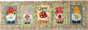 ITH Gnome Table Runner | Machine Embroidery Designs by JuJu