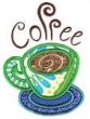 Coffee Shop Applique Machine Embroidery Designs by JuJu 